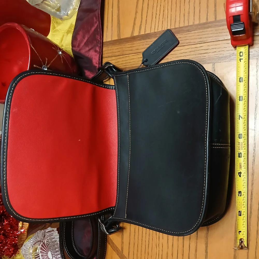 Coach DISNEY MICKEY  MOUSE LEATHER CROSSBODY  COACH - Picture 3 of 12